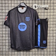 Barxa Club Soccer Clothing Black Sesame HD