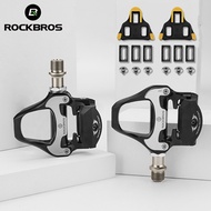 ROCKBROS SPD-SL Cycling Road Bike Bicycle Self-locking Pedals Ultralight Aluminum Alloy 2 Sealed Bea