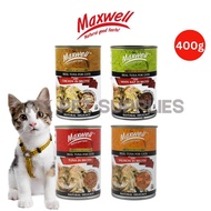 400g Maxwell All Stages Adult Kitten Premium Real Tuna Canned Can Cat Wet Food