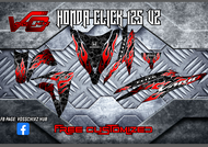 Decals Sticker  for Honda Click V2 Vario 002