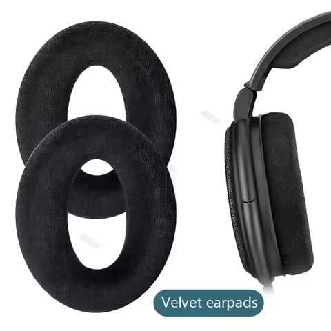 Replacement Headband Cushions Protein Leather Ear Pads EarPad for Sennheiser HD545 HD565 HD580 HD600
