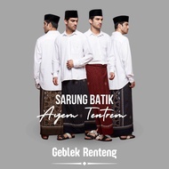 Sarung Batik Ayem Tentrem Exclusive Motiv Geblek Renteng Goyor Adem dan Nyaman