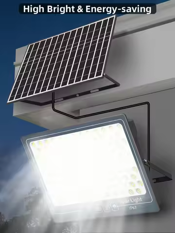 Solar Lamp 270led 570led Solar Flood Light Outdoor Garden Solar Led Light IP67 Waterproof Sunlight P