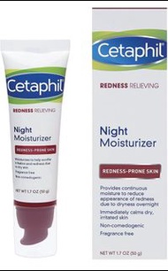 Cetaphil Redness Relieving Night Moisturizer, 1.7 Ounce(50g)