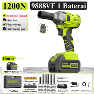 ZPER Brushless cordless impact impact wrench impact baterai impact wrench Mobil Impact Baterai Mesin