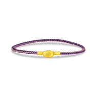 SK Jewellery Classic Gold Clip Charm Bracelet