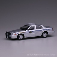 [925HOT] 596 Model 1: 64 Ford Crown Silver Gray CV Victoria Alloy Car Model Alloy diecast Model diec
