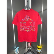 EVISU/God of Fortune/2026 Early Spring New Style Short-Sleeved T-Shirt Men Style Women Couple Style 