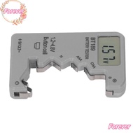 FOREVER Digital Battery Tester, Small Size Digital Display Digital Battery Checker, ABS Housing Univ