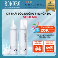 Sủi Thải Độc SHUI MU Hút Sạch Tế Bào Sừng - Xịt SHUI MU Tẩy Tế Bào Chết Shui Mu Dưỡng Da Trắng Sáng