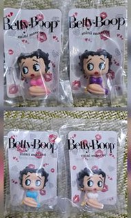 Betty Boop 4色 mini Mascot 迷你公仔 小擺設
