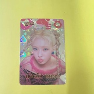 yescard 第110期 aespa全員 閃卡