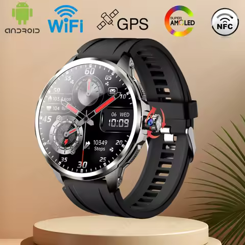 Original H99 Smart Watch Android Watches 1.95inch Amoled Screen Men's Smartwatch With 8MP Rotating C