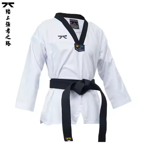Firmway Taekwondo Coach Training Clothes Are Thin and Breathable WTF Karate Judo Kimono Doboks Tkd U