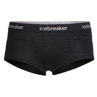 【icebreaker】女 Sprite 四角內褲-BF150-黑