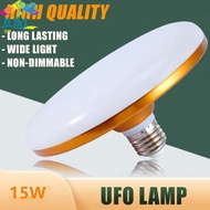 [H&L] 220V LED Bulb E27 Led Lamp Super Bright 15W UFO Leds Lights Indoor Cold White Lighting Table L