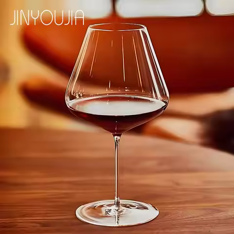 JINYOUJIA Perfect Flawless Quality 690ml Burgundy Glass Chardonnay Pinot Noir Wine Glasses Handmade 