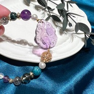 carina accessories九尾狐水晶手鍊 紫水晶 海藍寶 青金石 客製化