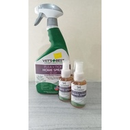 Flea Tick Home Spray Paint Vets Best Repack 70ml