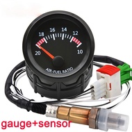Universal 2" 52mm Car Auto Air Fuel Ratio Gauge 12V Racing Air Fuel Meter Narrowband O2 Oxygen Senso
