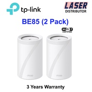 TP-LINK DECO BE85 (2 Pack)  BE22000 Triband  Whole Home Mesh WiFi System, 10Gbps Ethernet Port