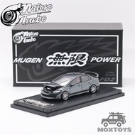 Micro Turbo 1:64 Civic FD2 Mugen RR metallic grey Limied999 Diecast model car