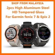 Garmin fenix 7 Pro / fenix 7X Pro / fenix 7S / Epix 2   [ 2pcs ] Screen Protector HD Tempered Glass