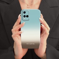 MERAH Glossy Film Hard Case For Vivo Y21 Y21A Y21E Y50 Y30 Y30i Y21G Y21S Y21T Y32 Y33S Y33T Y51 Y51