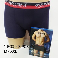 Men Boxer Renoma Underwear Brief M-XXL Seluar dalam lelaki (R007)