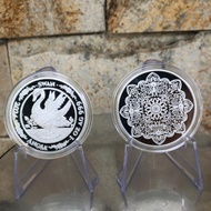 ready custom silver medali bullionspot swan perak angsa 1 oz limited