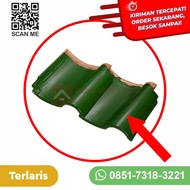 Genteng Dobel Double Tile Kanmuri Espanica KE13 Warna Green - Hijau