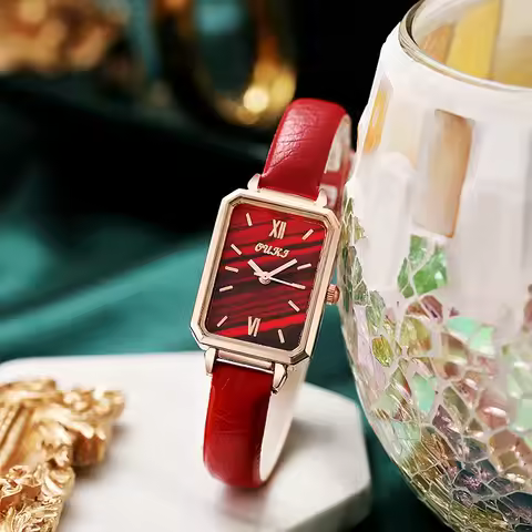 Square High-End Design Women'S Versatile Quartz Watch Vente Chau Mo Femmes Montres Femmes Bracelet M