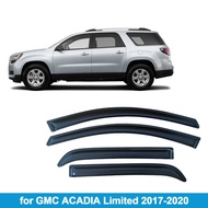 Suitable for GMC ACADIA 2017-Sunny Rain Block Side Window Deflector Rain Eyebrow Thickened Light Tra