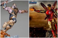 超特價😭 一套兩個 Iron Studios 1/10 Thanos Deluxe + Iron Man Mark LXXXV MK85 Deluxe 雕像 Avengers: Endgame Art Scale