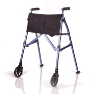 Stander EZ Fold-N-Go Walker, Lightweight Folding Rolling Walker for Adults, Seniors, and Elderly, Co