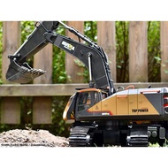 HUINA 1592 RC EXCAVATOR 22 FUNCTIONS 1:14 DIE-CAST POWER METAL BUCKET
