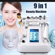 Alat facial 9in1 Hydra dermabrasi aqua peel clean skincare BIO RF