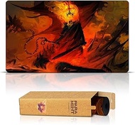 No Man Can Kill Me (Stitched) - LOTR Lord of The Rings - Compatible for Magic The Gathering Playmat 