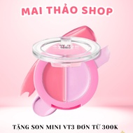 Amuse Lip Lipstick & Blush & Cheek Healthy Balm