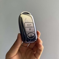 Chrome Purple TPU Key Cover New Toyota 2024 Yaris Cross 2023 Yaris Ativ Car Key Cover Remote Control