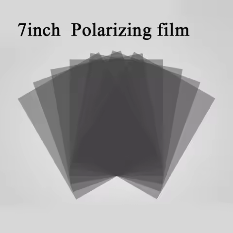 4PCS New 7inch 7 inch 0/45/90/135° Glossy Polarizer Polarizing Film for LCD LED Screen for TV LCD Mo