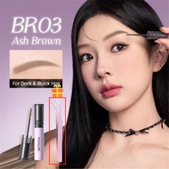 KUESICR 【Gift】FOCALLURE Eyebrow Dyeing Cream Fine Brush Velvet Eyebrow Cream Lightweight Eyebrow Gel