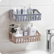 Bathroom Kitchen Storage Shelf Wall Mounted Toilet Shampoo Cosmetics Holder