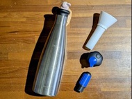 Mosa 不鏽鋼氣泡水瓶 ( 1.1公升) 送氣彈29顆