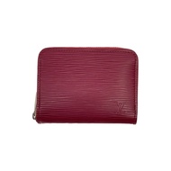 LOUIS VUITTON Coin Case Zippy Purse_EPI_RED leather Red Women M60593 Direct from Japan Secondhand