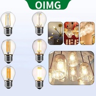 OIMG LED Filament Bulb G45 E27 Interface 6W 4W 2W 220V Warm Light 3000K White Light 6000K Neutral Li
