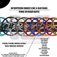 SPORTRIM 6BATANG CNC PNP ENKEI PMH Y15ZR/Y16ZR/RS150/LC135/125Z/RSX150/NVX155