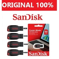Sandisk Blade Usb Flashdisk 8Gb 16Gb 32Gb 64Gb 128G Original