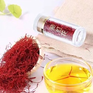 【 Authentic Iranian 】1g Authentic Saffron Super Tibet Soak Water and Drink Saffron Tea 0.5/5g with Tweezers