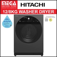 HITACHI BD-D120XGV 12/8KG WASHER DRYER (3 TICKS)